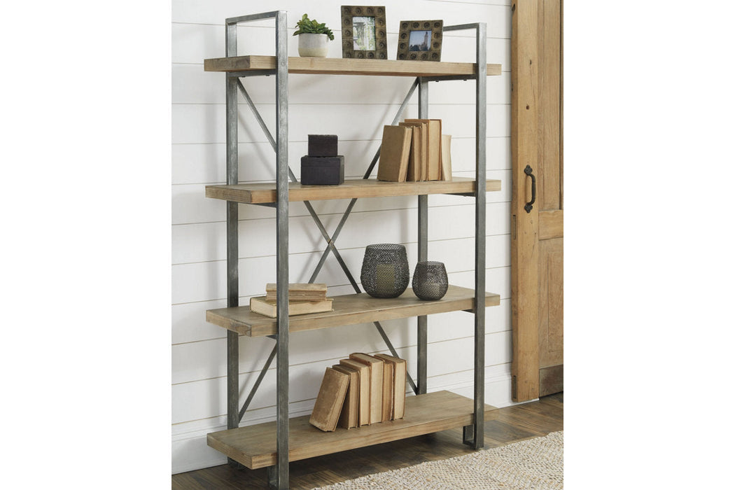 Forestmin Brown/Black Bookcase - A4000045 - Vega Furniture