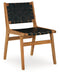Fortmaine Brown/Black Dining Chair, Set of 2 - D872-01 - Vega Furniture