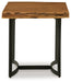 Fortmaine Brown/Black End Table - T872-3 - Vega Furniture