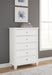 Fortman White Chest of Drawers - B680-46 - Vega Furniture