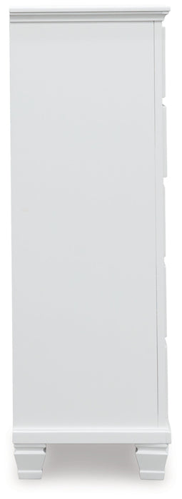 Fortman White Chest of Drawers - B680-46 - Vega Furniture