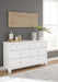 Fortman White Dresser - B680-31 - Vega Furniture