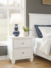 Fortman White Nightstand - B680-92 - Vega Furniture