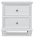 Fortman White Nightstand - B680-92 - Vega Furniture