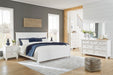 Fortman White Panel Bed - SET | B680-84 | B680-86 | B680-87 - Vega Furniture