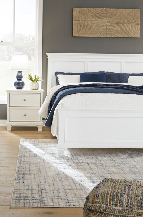 Fortman White Panel Bedroom Set - SET | B680-54 | B680-57 | B680-97 | B100-13 | B680-92 | B680-46 - Vega Furniture