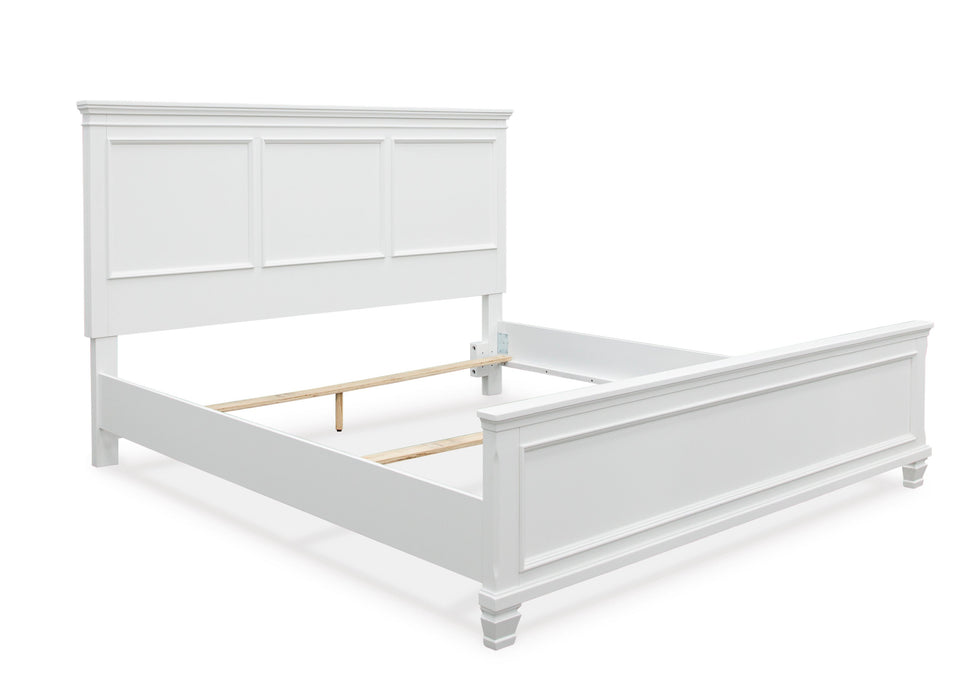 Fortman White Panel Bedroom Set - SET | B680-54 | B680-57 | B680-97 | B100-13 | B680-92 | B680-46 - Vega Furniture