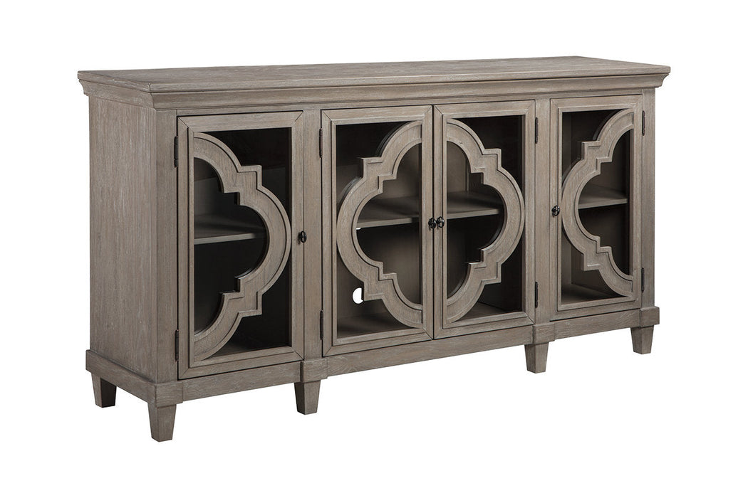 Fossil Ridge Gray Accent Cabinet - A4000037 - Vega Furniture