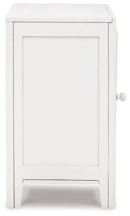 Fossil Ridge White Accent Cabinet - A4000008 - Vega Furniture