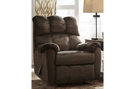 Foxfield Chocolate Recliner - 1040225 - Vega Furniture