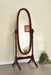 Foyet Merlot Oval Cheval Mirror - 3101 - Vega Furniture