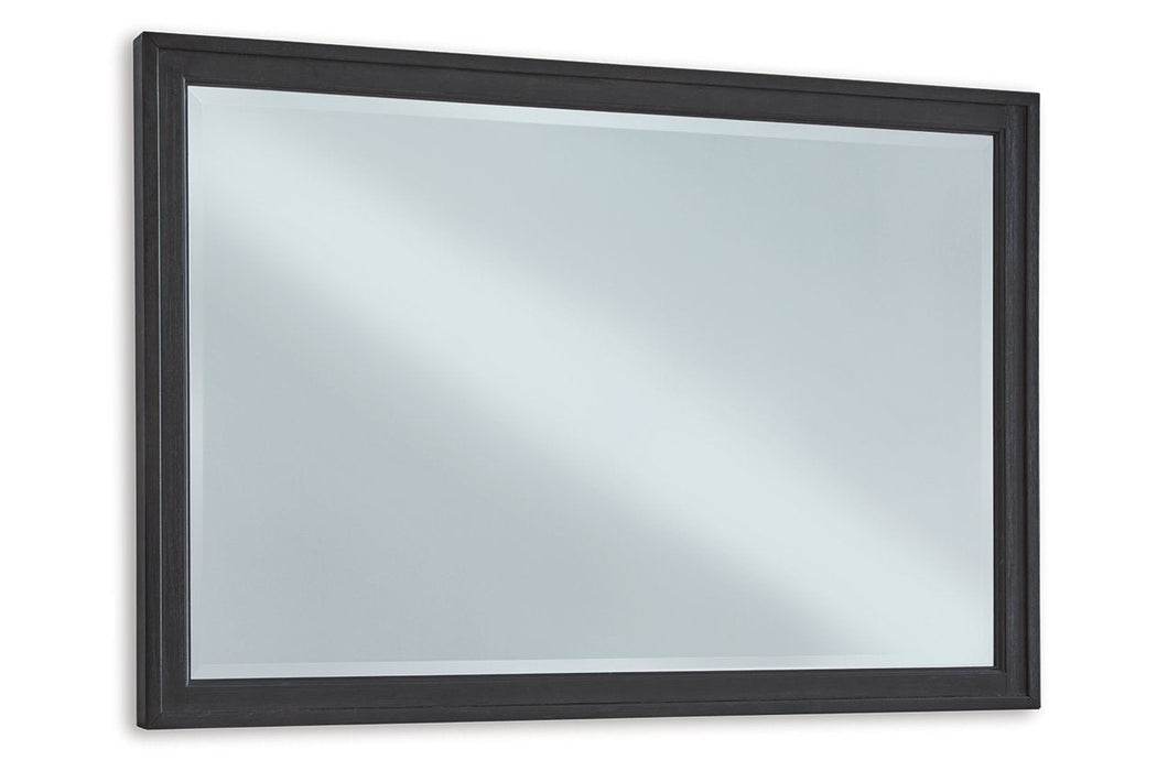 Foyland Black Bedroom Mirror (Mirror Only) - B989-36 - Vega Furniture