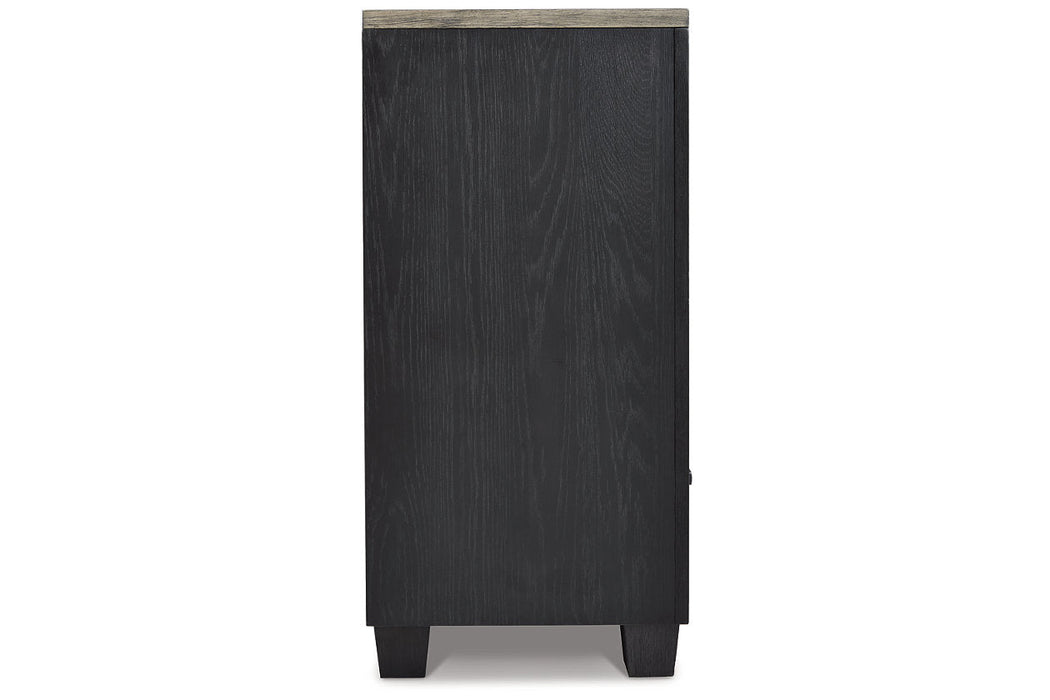 Foyland Black/Brown Dresser - B989-31 - Vega Furniture