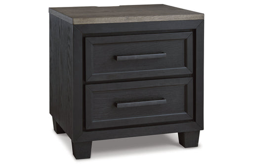 Foyland Black/Brown Nightstand - B989-92 - Vega Furniture