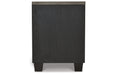 Foyland Black/Brown Nightstand - B989-92 - Vega Furniture