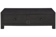 Foyland Black Coffee Table - T989-20 - Vega Furniture