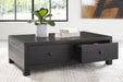 Foyland Black Coffee Table - T989-20 - Vega Furniture