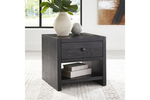 Foyland Black End Table - T989-2 - Vega Furniture