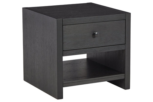 Foyland Black End Table - T989-2 - Vega Furniture