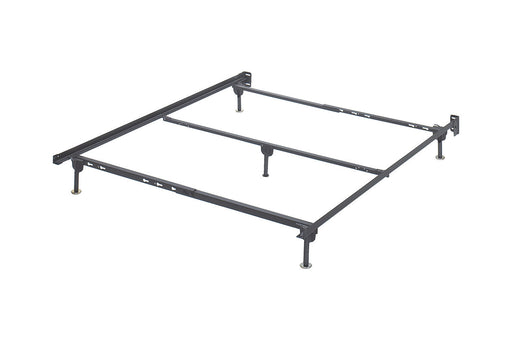 Frames and Rails Metallic Queen Bolt on Bed Frame - B100-31 - Vega Furniture