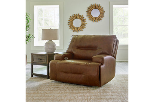 Francesca Auburn Power Recliner - U2570582 - Vega Furniture