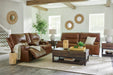 Francesca Auburn Power Reclining Living Room Set - SET | U2570547 | U2570518 - Vega Furniture