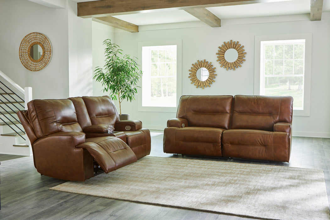 Francesca Auburn Power Reclining Living Room Set - SET | U2570547 | U2570518 - Vega Furniture