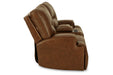 Francesca Auburn Power Reclining Loveseat with Console - U2570518 - Vega Furniture