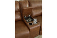 Francesca Auburn Power Reclining Loveseat with Console - U2570518 - Vega Furniture