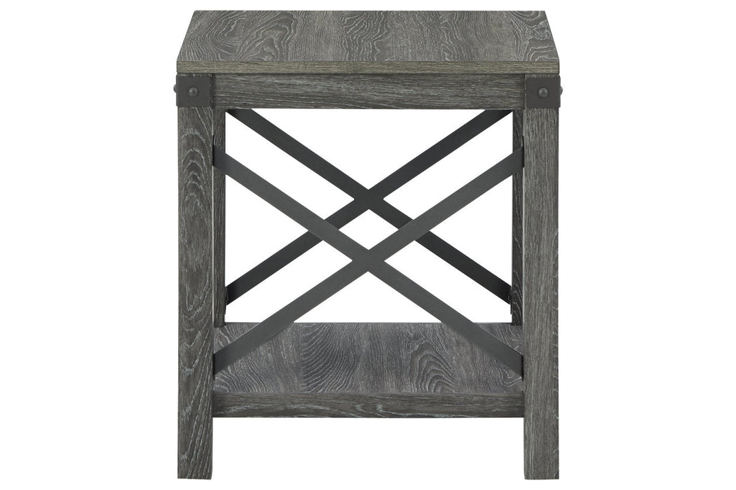 Freedan Grayish Brown End Table - T175-2 - Vega Furniture