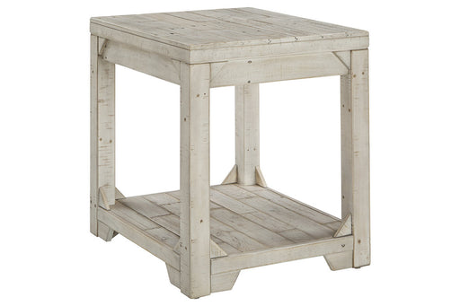 Fregine Whitewash End Table - T755-3 - Vega Furniture