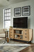 Freslowe Light Brown/Black Large TV Stand - W761-68 - Vega Furniture