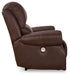 Freyeburg Walnut Power Recliner - U9021406 - Vega Furniture