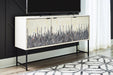 Freyton White/Gray Accent Cabinet - A4000582 - Vega Furniture
