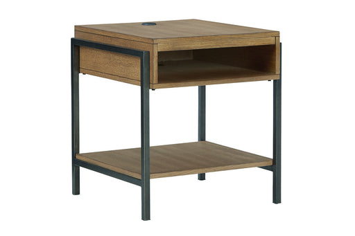 Fridley Brown/Black End Table - T964-3 - Vega Furniture
