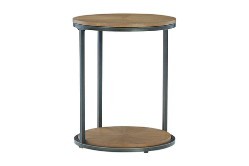 Fridley Brown/Black End Table - T964-6 - Vega Furniture