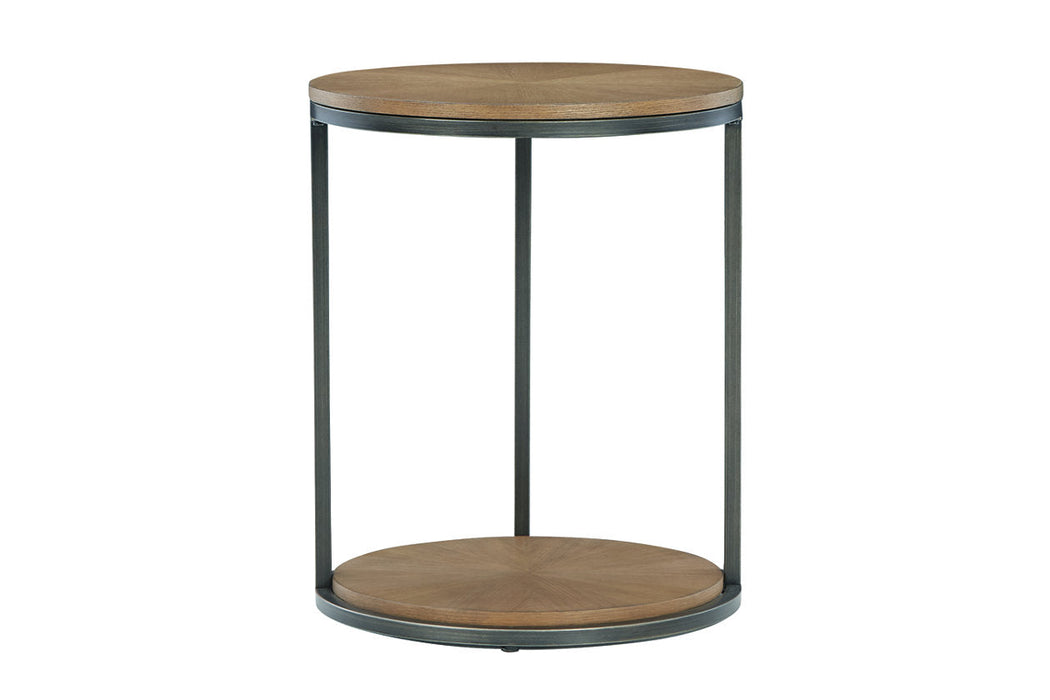 Fridley Brown/Black End Table - T964-6 - Vega Furniture