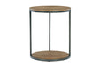 Fridley Brown/Black End Table - T964-6 - Vega Furniture