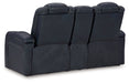 Fyne-Dyme Sapphire Power Reclining Loveseat with Console - 3660318 - Vega Furniture