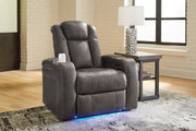 Fyne-Dyme Shadow Power Recliner - 3660213 - Vega Furniture