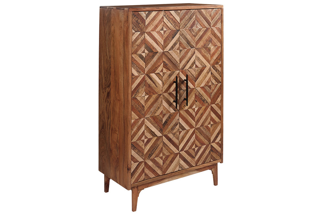 Gabinwell Two-tone Brown Accent Cabinet - A4000267 - Vega Furniture