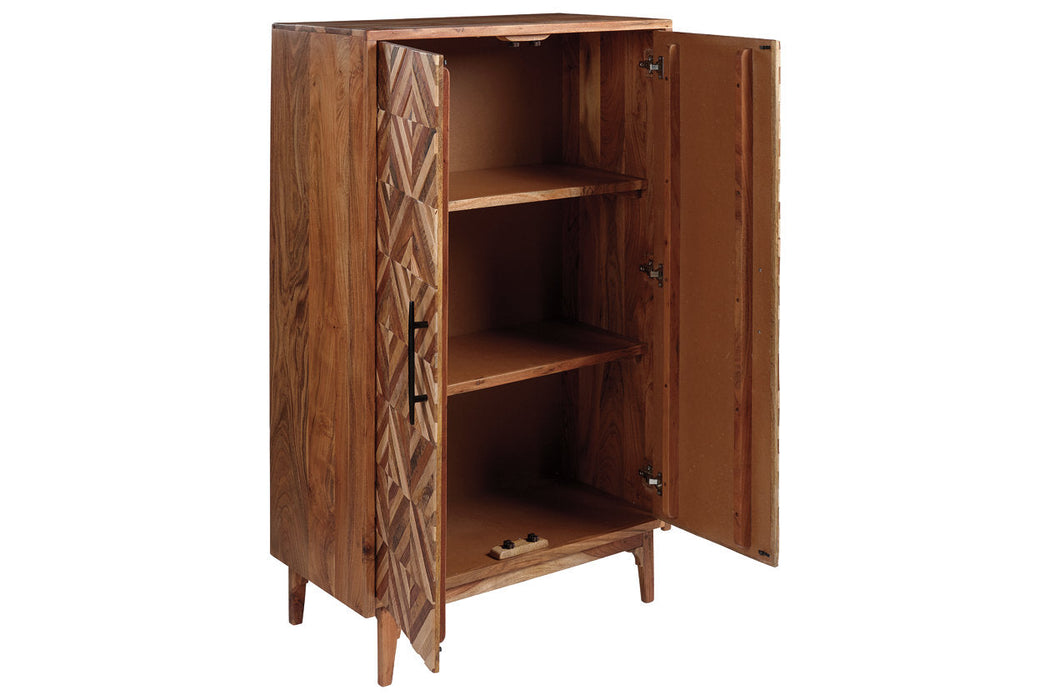 Gabinwell Two-tone Brown Accent Cabinet - A4000267 - Vega Furniture