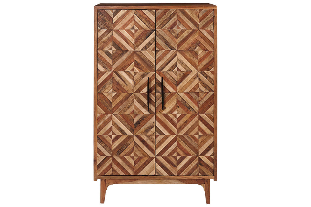 Gabinwell Two-tone Brown Accent Cabinet - A4000267 - Vega Furniture