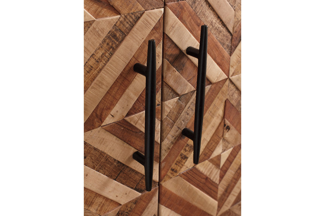 Gabinwell Two-tone Brown Accent Cabinet - A4000267 - Vega Furniture