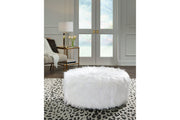 Galice White Oversized Accent Ottoman - A3000334 - Vega Furniture