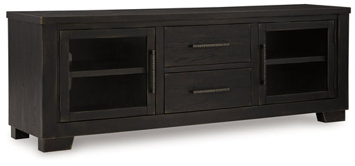 Galliden Black 80" TV Stand - W841-168 - Vega Furniture