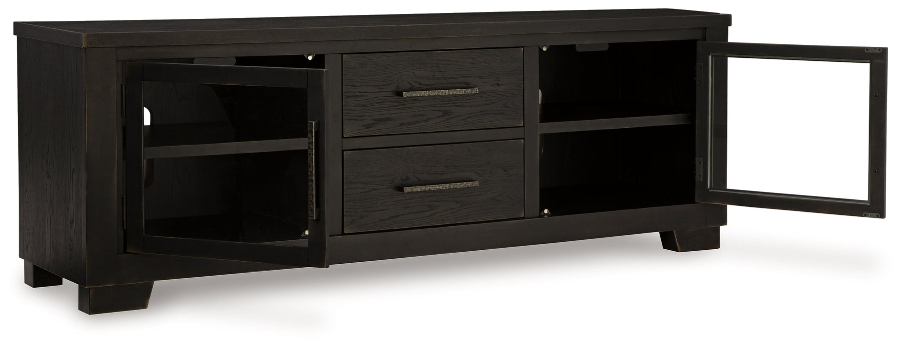 Galliden Black 80" TV Stand - W841-168 - Vega Furniture
