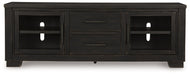 Galliden Black 80" TV Stand - W841-168 - Vega Furniture