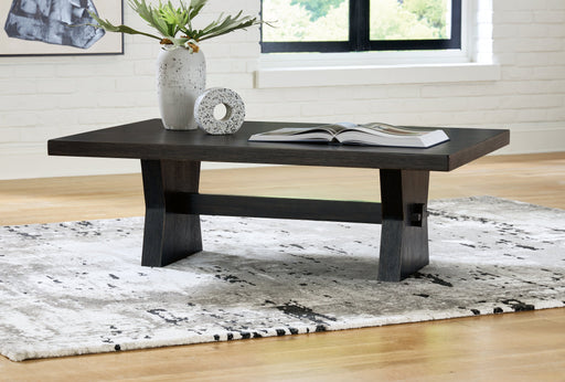 Galliden Black Coffee Table - T841-1 - Vega Furniture
