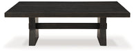 Galliden Black Coffee Table - T841-1 - Vega Furniture